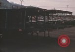 Image of army jeeps Da Nang Vietnam, 1972, second 54 stock footage video 65675075579