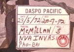 Image of United States soldiers Vietnam, 1972, second 4 stock footage video 65675075580