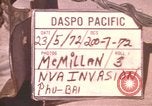 Image of United States soldiers Vietnam, 1972, second 6 stock footage video 65675075580