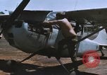 Image of O-1 Bird Dog liaison aircraft Bien Hoa Vietnam, 1970, second 5 stock footage video 65675075600
