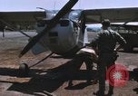 Image of O-1 Bird Dog liaison aircraft Bien Hoa Vietnam, 1970, second 26 stock footage video 65675075600