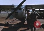 Image of O-1 Bird Dog liaison aircraft Bien Hoa Vietnam, 1970, second 30 stock footage video 65675075600