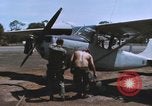 Image of O-1 Bird Dog liaison aircraft Bien Hoa Vietnam, 1970, second 48 stock footage video 65675075600