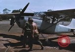 Image of O-1 Bird Dog liaison aircraft Bien Hoa Vietnam, 1970, second 54 stock footage video 65675075600