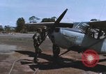 Image of O-1 Bird Dog liaison aircraft Bien Hoa Vietnam, 1970, second 60 stock footage video 65675075600