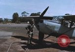 Image of O-1 Bird Dog liaison aircraft Bien Hoa Vietnam, 1970, second 61 stock footage video 65675075600