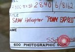 Image of 20th Helicopter Squadron personnel Vietnam, 1968, second 3 stock footage video 65675075608