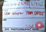Image of 20th Helicopter Squadron personnel Vietnam, 1968, second 6 stock footage video 65675075608
