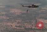 Image of 20th Helicopter Squadron paratroopers Vietnam, 1962, second 16 stock footage video 65675075612