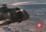 Image of 20th Helicopter Squadron paratroopers Vietnam, 1962, second 39 stock footage video 65675075612