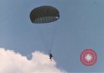 Image of 20th Helicopter Squadron paratroopers Vietnam, 1962, second 28 stock footage video 65675075618