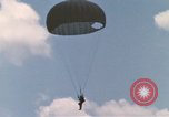 Image of 20th Helicopter Squadron paratroopers Vietnam, 1962, second 32 stock footage video 65675075618