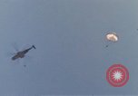 Image of 20th Helicopter Squadron paratroopers Vietnam, 1962, second 39 stock footage video 65675075618