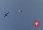 Image of 20th Helicopter Squadron paratroopers Vietnam, 1962, second 41 stock footage video 65675075618