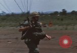 Image of 20th Helicopter Squadron paratroopers Vietnam, 1962, second 57 stock footage video 65675075618