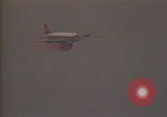 Image of aircraft fighting fires California United States USA, 1987, second 43 stock footage video 65675075623