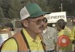 Image of Supervisors brief firefighters California United States USA, 1987, second 5 stock footage video 65675075631