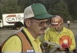 Image of Supervisors brief firefighters California United States USA, 1987, second 20 stock footage video 65675075631