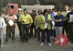 Image of Supervisors brief firefighters California United States USA, 1987, second 22 stock footage video 65675075631