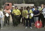 Image of Supervisors brief firefighters California United States USA, 1987, second 27 stock footage video 65675075631