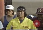 Image of Supervisors brief firefighters California United States USA, 1987, second 30 stock footage video 65675075631