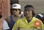 Image of Supervisors brief firefighters California United States USA, 1987, second 33 stock footage video 65675075631