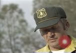 Image of Supervisors brief firefighters California United States USA, 1987, second 41 stock footage video 65675075631