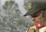 Image of Supervisors brief firefighters California United States USA, 1987, second 55 stock footage video 65675075631