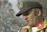 Image of Supervisors brief firefighters California United States USA, 1987, second 58 stock footage video 65675075631