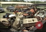 Image of Refugees from forest fire California United States USA, 1987, second 9 stock footage video 65675075635