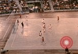 Image of handball game Munich Germany, 1972, second 19 stock footage video 65675075646