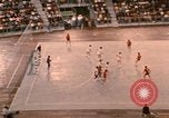 Image of handball game Munich Germany, 1972, second 26 stock footage video 65675075646