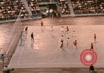 Image of handball game Munich Germany, 1972, second 27 stock footage video 65675075646