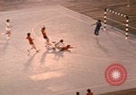 Image of handball game Munich Germany, 1972, second 61 stock footage video 65675075646