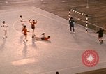 Image of handball game Munich Germany, 1972, second 62 stock footage video 65675075646