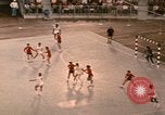 Image of Team handball game Munich Germany, 1972, second 12 stock footage video 65675075647