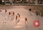 Image of Team handball game Munich Germany, 1972, second 15 stock footage video 65675075647
