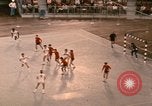 Image of Team handball game Munich Germany, 1972, second 16 stock footage video 65675075647