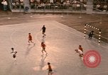 Image of Team handball game Munich Germany, 1972, second 23 stock footage video 65675075647