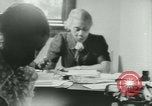 Image of African American teacher New Orleans Louisiana USA, 1937, second 8 stock footage video 65675075659