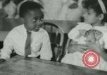 Image of African American children New Orleans Louisiana USA, 1937, second 43 stock footage video 65675075660