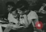 Image of African American children New Orleans Louisiana USA, 1937, second 26 stock footage video 65675075661