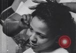 Image of African American beautician Atlanta Georgia USA, 1939, second 12 stock footage video 65675075666