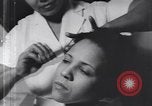 Image of African American beautician Atlanta Georgia USA, 1939, second 34 stock footage video 65675075666