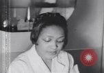 Image of African American beautician Atlanta Georgia USA, 1939, second 16 stock footage video 65675075667