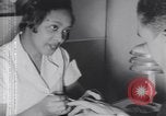 Image of African American beautician Atlanta Georgia USA, 1939, second 25 stock footage video 65675075667