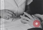 Image of African American beautician Atlanta Georgia USA, 1939, second 38 stock footage video 65675075667