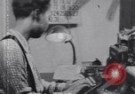 Image of African American office workers creating and processing punch cards Atlanta Georgia USA, 1939, second 1 stock footage video 65675075670