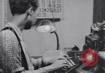 Image of African American office workers creating and processing punch cards Atlanta Georgia USA, 1939, second 4 stock footage video 65675075670