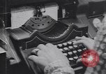 Image of African American office workers creating and processing punch cards Atlanta Georgia USA, 1939, second 8 stock footage video 65675075670